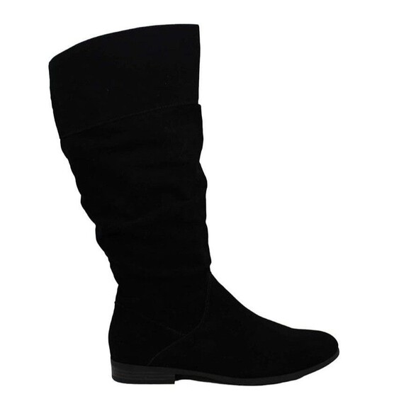 Style & Co. Womens 7 M WC Black Slouch Mid Calf Boots NIB HG2 - Picture 1 of 4